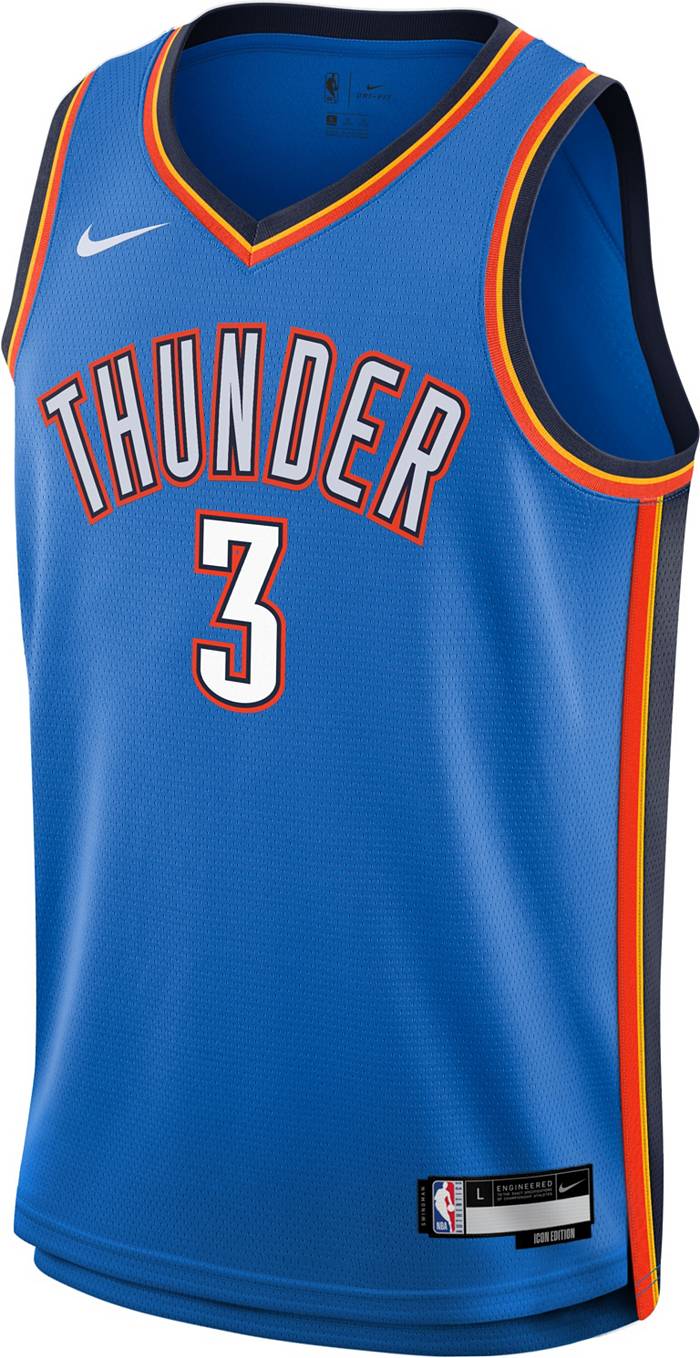 Josh Giddey Oklahoma City Thunder Icon Edition Swingman Jersey