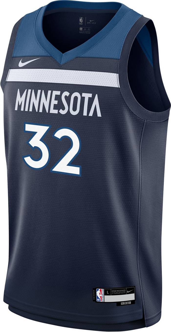 Mens Nike Karl Anthony Towns Minnesota Timberwolves #32 Swingman Jersey  Size M