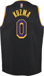 Nike Youth Los Angeles Lakers 2021 Earned Edition Kyle Kuzma Dri-FIT Swingman Jersey