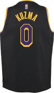 Nike Youth Los Angeles Lakers 2021 Earned Edition Kyle Kuzma Dri-FIT Swingman Jersey Nike Youth Los Angeles Lakers 2021 Earned Edition Kyle Kuzma Dri-FIT Swingman Jersey