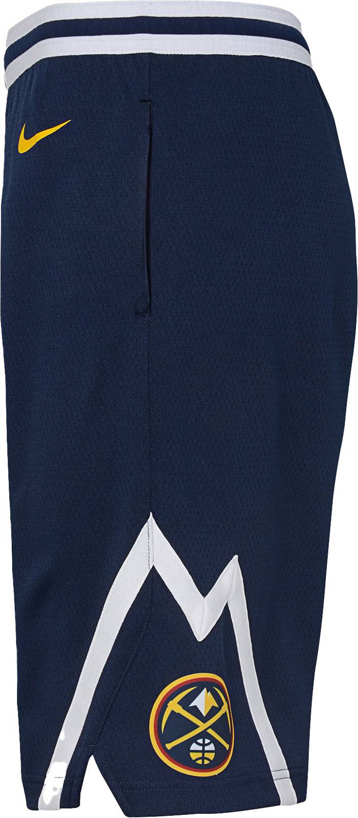 Nike Men's Denver Nuggets Nikola Jokic #15 Navy Dri-Fit Swingman Jersey, Medium, Blue