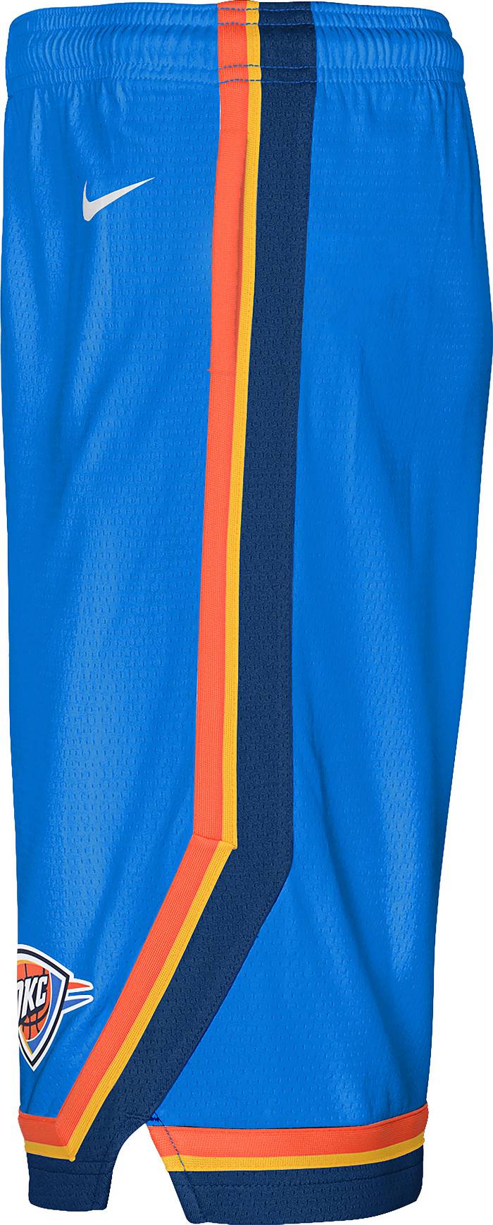Nike Youth Oklahoma City Thunder Chet Holmgren #7 Dri-Fit Swingman Jersey - Blue - L Each