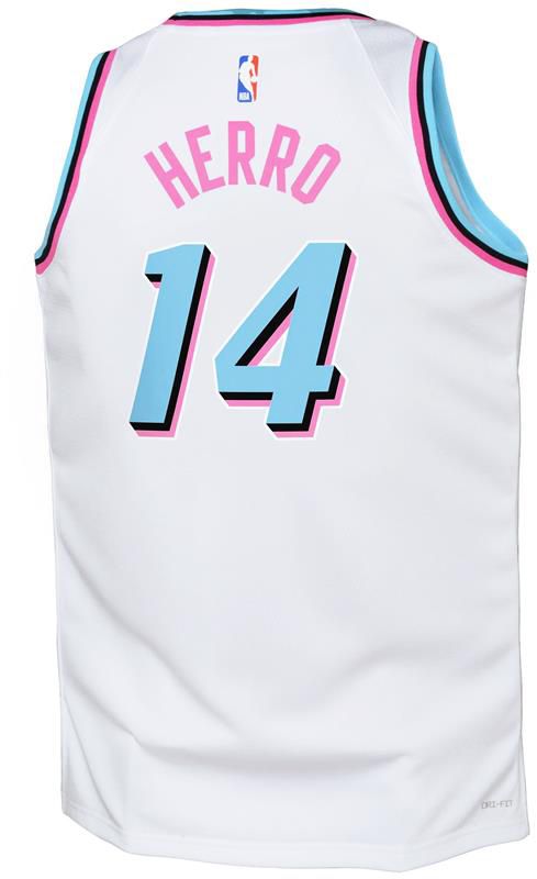 Nike Youth 2024-25 City Edition Vice Miami Heat Tyler Herro #14 Swingman Jersey product image