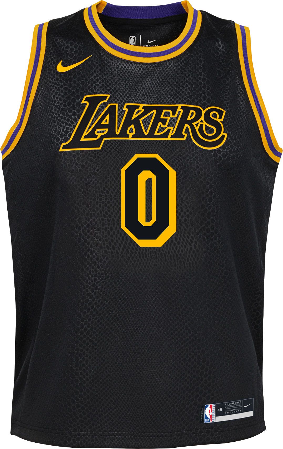 Nike Youth Los Angeles Lakers Kyle Kuzma Mamba Jersey product image