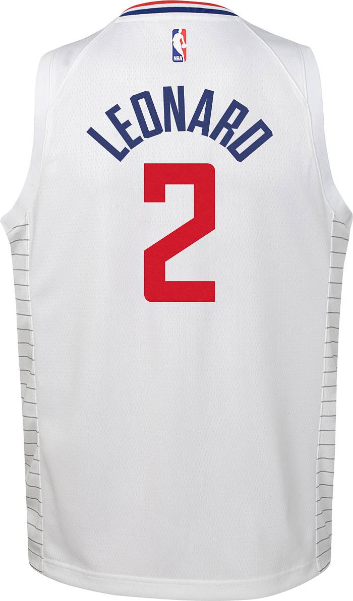 Authentic Men's Kawhi Leonard Blue Jersey - #2 Basketball Los