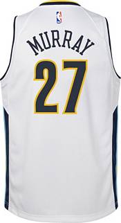Nike Youth Denver Nuggets Jamal Murray #27 White Dri-FIT Swingman Jersey product image