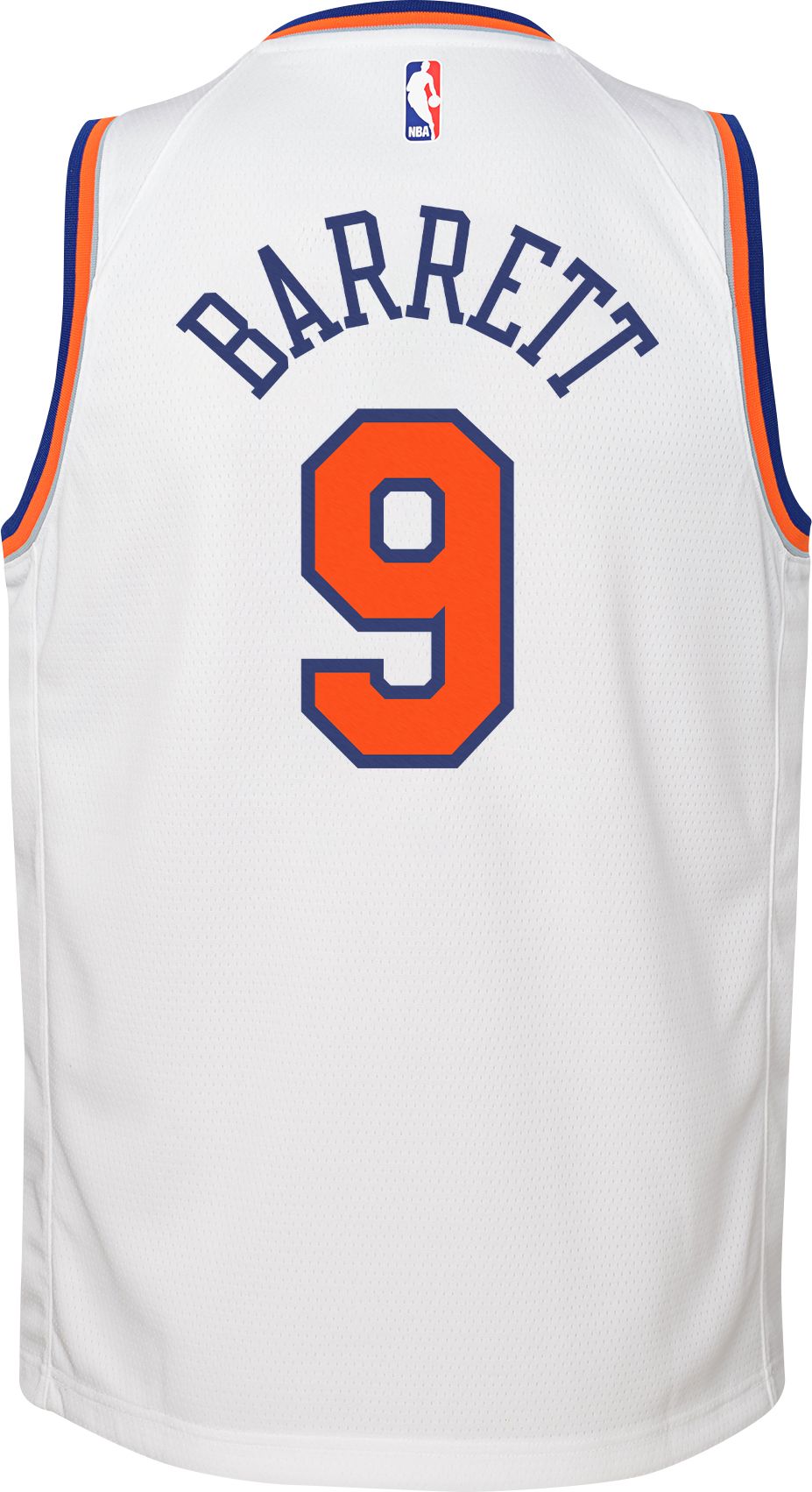 Nike Youth New York Knicks RJ Barrett #9 Dri-FIT Swingman White Jersey product image