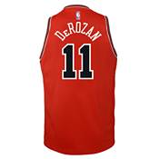 Nike Men's Chicago Bulls DeMar DeRozan #11 Red Dri-FIT Swingman Jersey, XXL | Holiday Gift