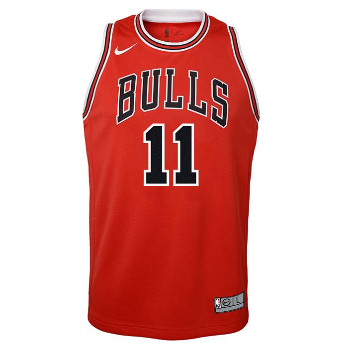 Nike Men's Chicago Bulls Demar Derozan #11 Black Dri-FIT Swingman Jersey