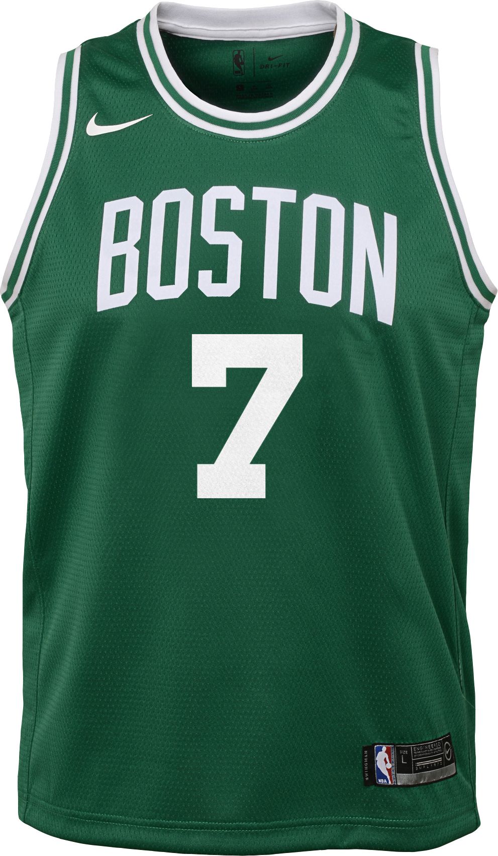 Nike Youth Boston Celtics Jaylen Brown #7 Swingman Icon Jersey product image