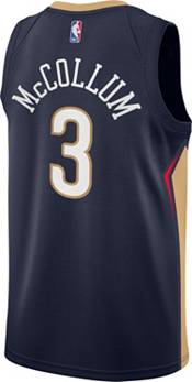 Nike Youth New Orleans Pelicans CJ McCollum #3 Navy Dri-FIT Swingman Jersey product image