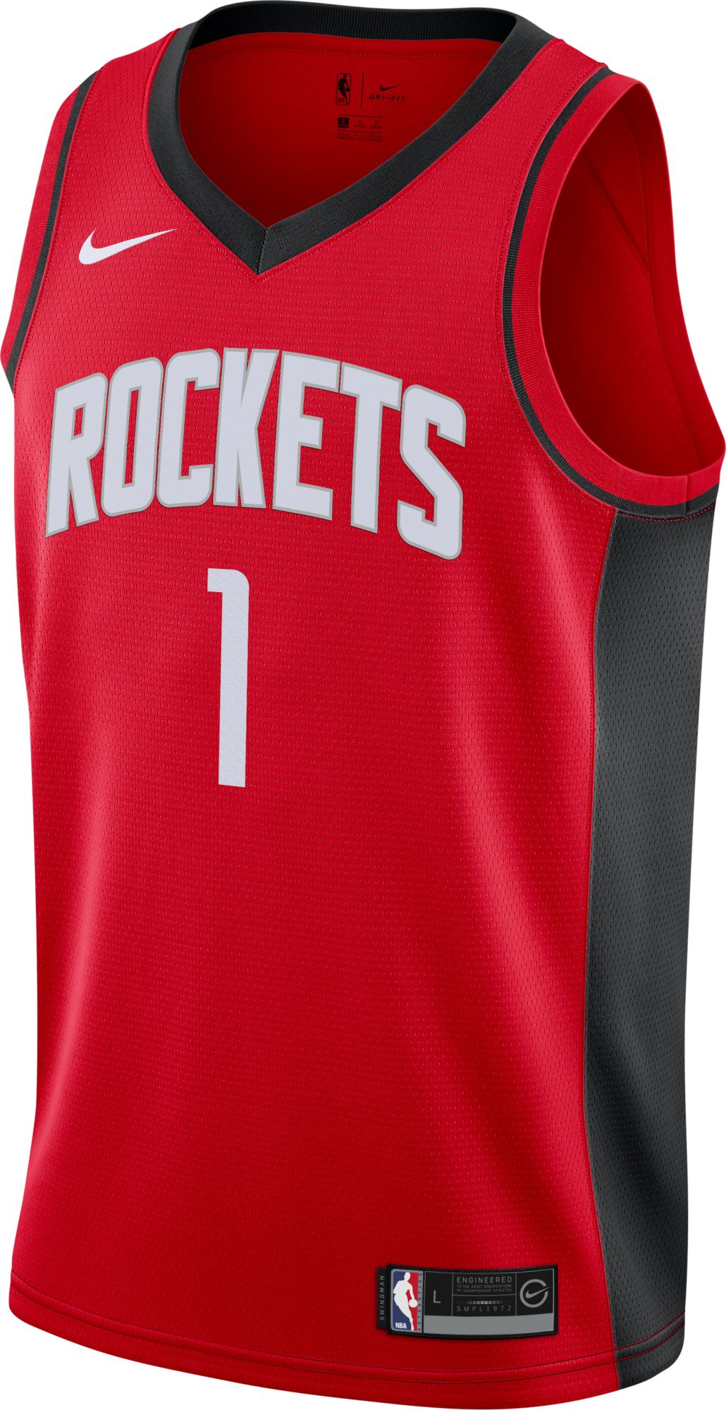 Nike Youth Houston Rockets Jabari Smith #1 Swingman Jersey