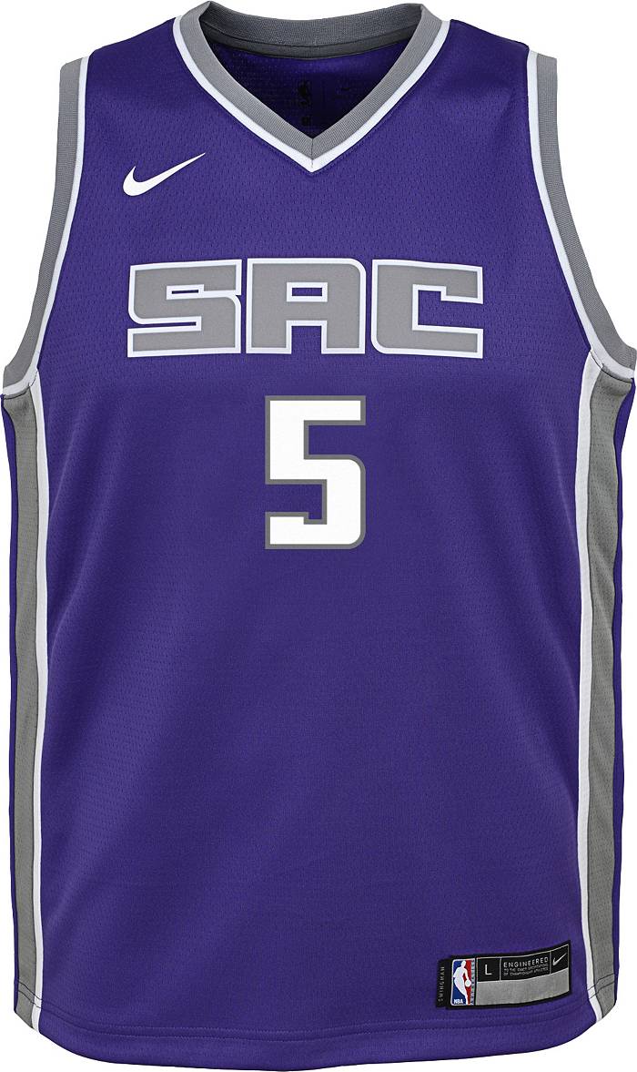De'Aaron Fox Sacramento Kings Fanatics Branded Youth Purple Basketball  Jersey • Kybershop