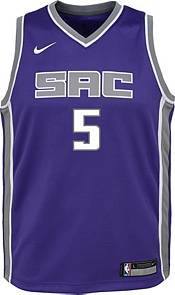 Nike Youth Sacramento Kings De'Aaron Fox #5 Purple Dri-FIT Swingman Jersey product image