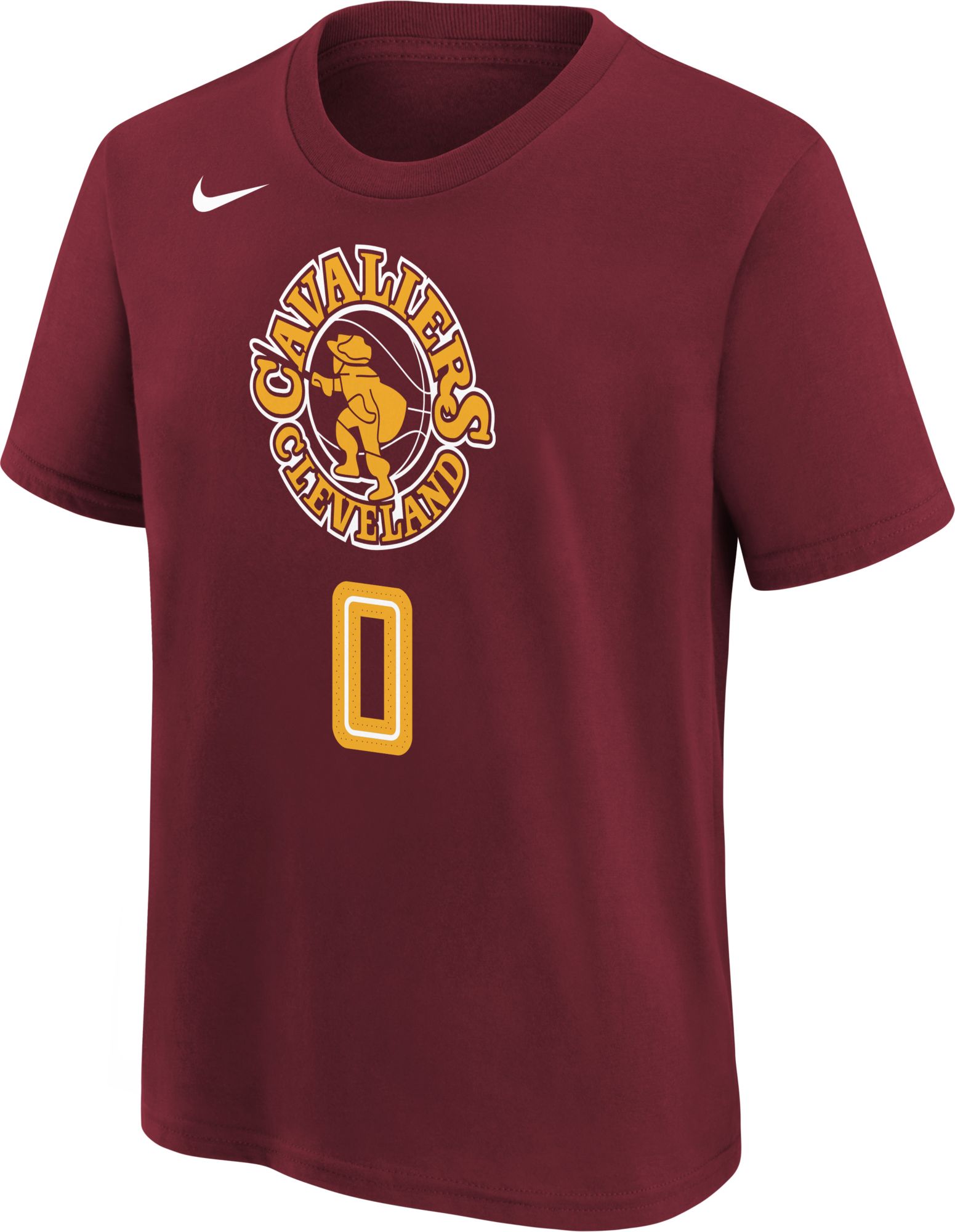Nike Youth 2021-22 City Edition Cleveland Cavaliers Kevin Love #0 Red Player T-Shirt product image