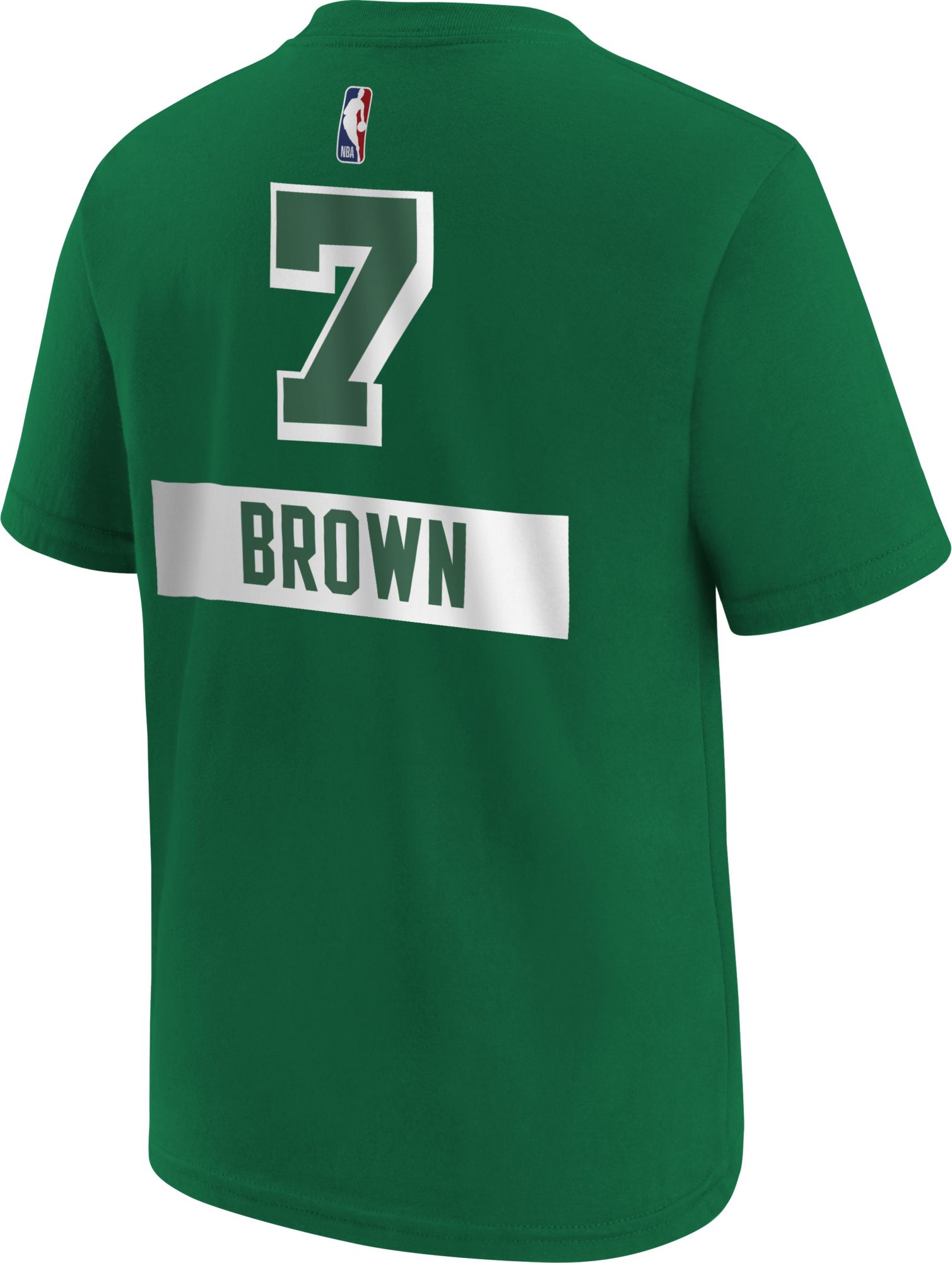 Nike Youth 2021-22 City Edition Boston Celtics Jaylen Brown #7 Green Player T-Shirt product image