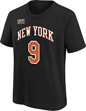 Nike Youth 2021-22 City Edition New York Knicks RJ Barrett #9 Black Player T-Shirt product image