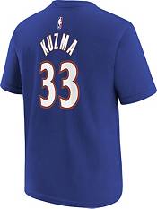 Nike Youth 2021-22 City Edition Washington Wizards Kyle Kuzma #33 Blue Player T-Shirt product image