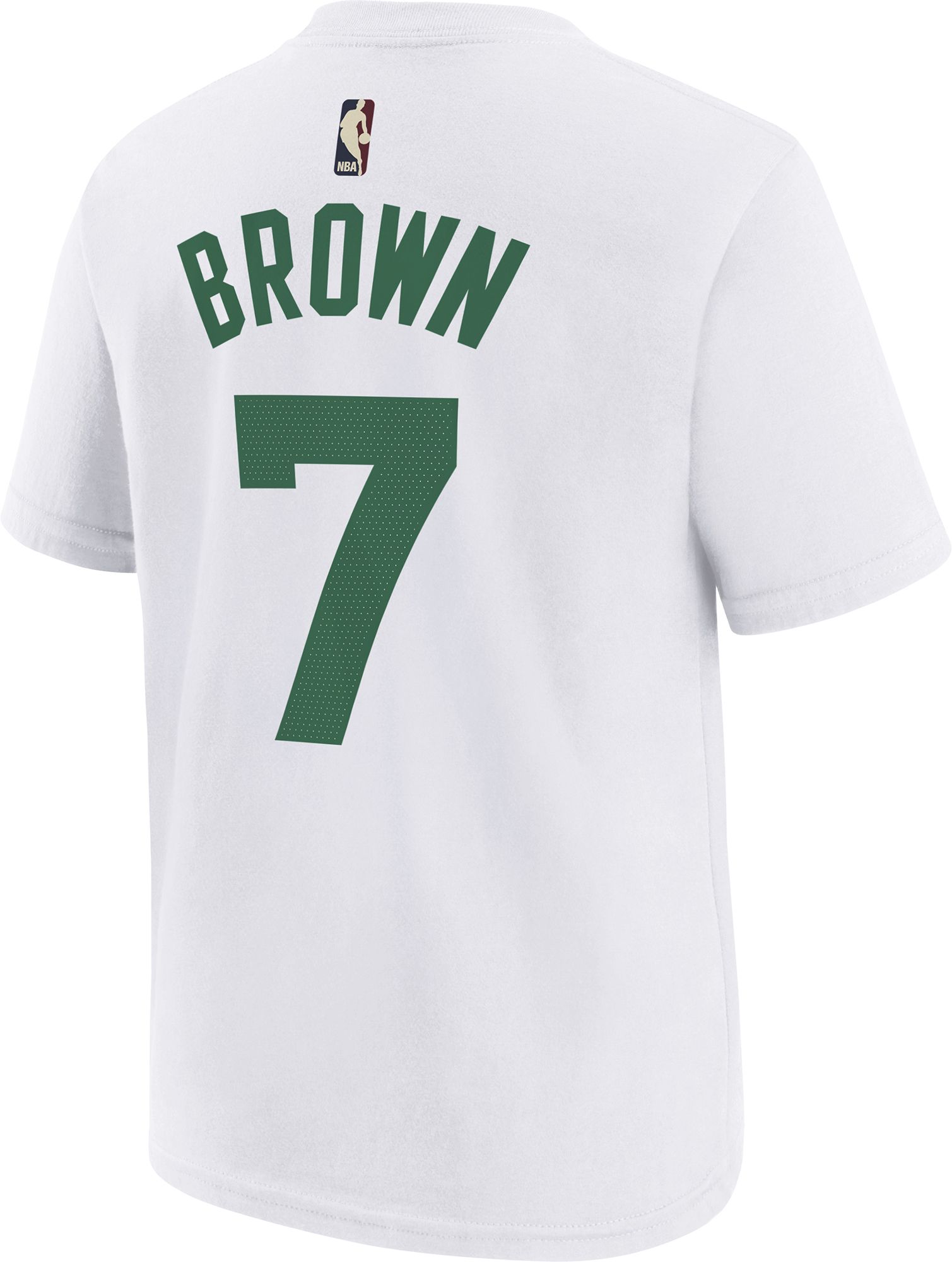 Nike Youth Boston Celtics Jaylen Brown #7 White T-Shirt product image