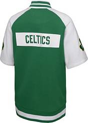 Nike Youth 2021-22 City Edition Boston Celtics Green Short Sleeve Showtime Jacket product image