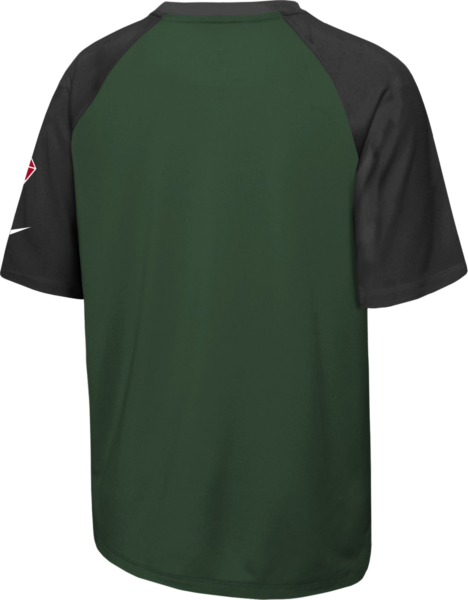 Nike Youth 2021-22 City Edition Milwaukee Bucks Green Pregame Shirt product image
