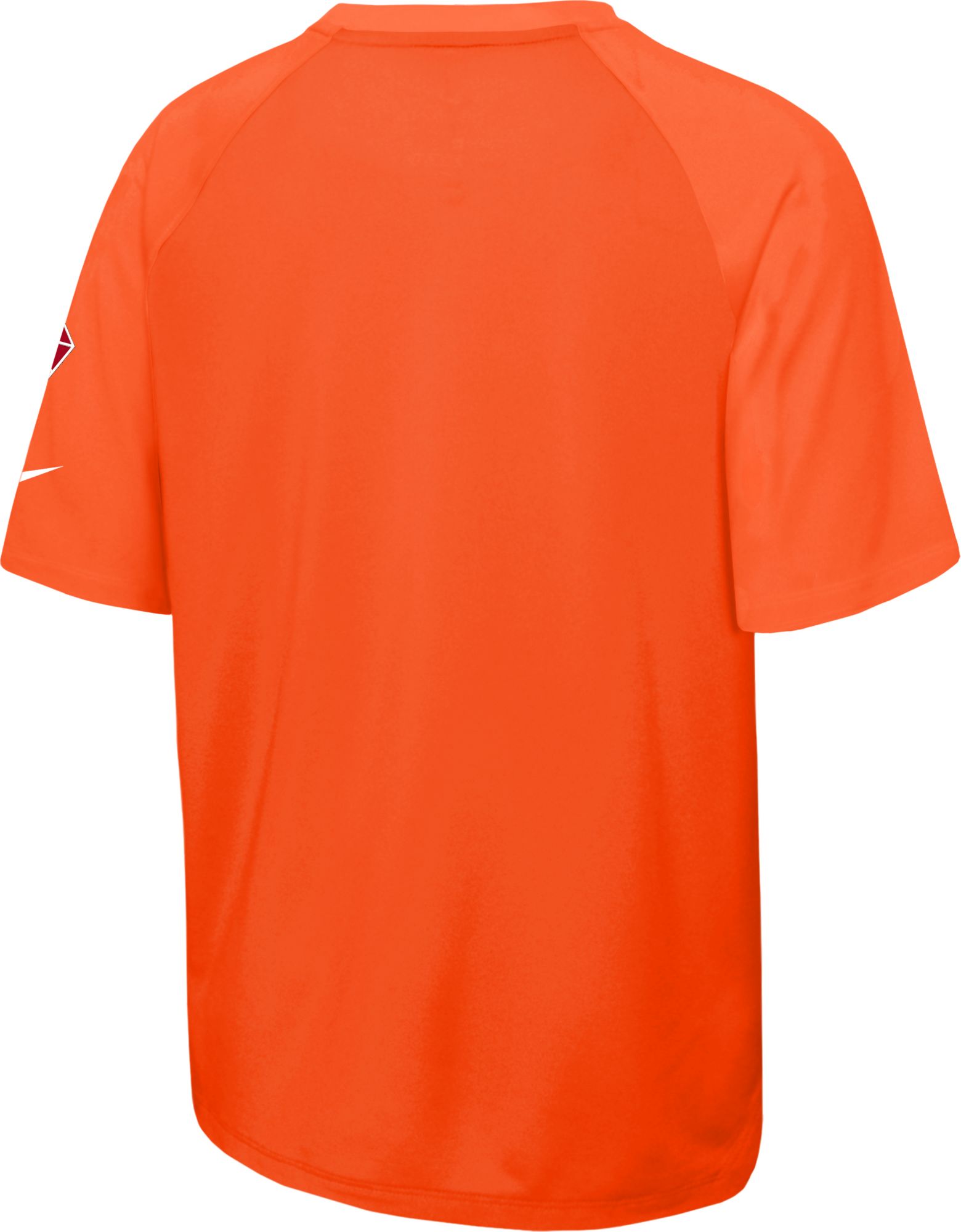 Nike Youth 2021-22 City Edition Los Angeles Clippers Orange Pregame Shirt product image