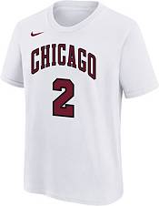 Nike Men's 2022-23 City Edition Chicago Bulls Lonzo Ball #2 White