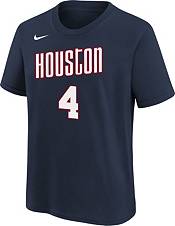 Nike Men's 2022-23 City Edition Houston Rockets Jalen Green #4 Navy Dri-Fit Swingman Jersey, XL, Blue