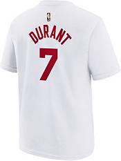 Nike Youth Hardwood Classic Brooklyn Nets Kevin Durant #7 White T-Shirt product image