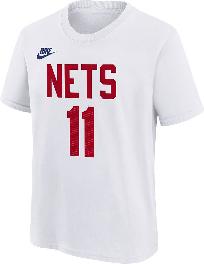 Men's Brooklyn Nets Nike Red 2021/22 City Edition Essential Logo T-Shirt