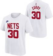 Nike Youth Hardwood Classic Brooklyn Nets Seth Curry #30 White T-Shirt product image