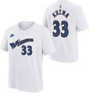 Nike Youth Hardwood Classic Washington Wizards Kyle Kuzma #33 White T-Shirt product image