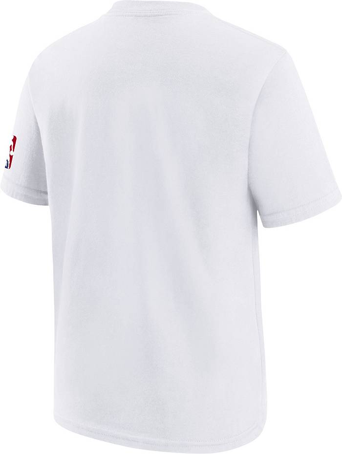 Men's Brooklyn Nets Nike White Hardwood Classics Pregame Warmup Shooting  Performance T-Shirt