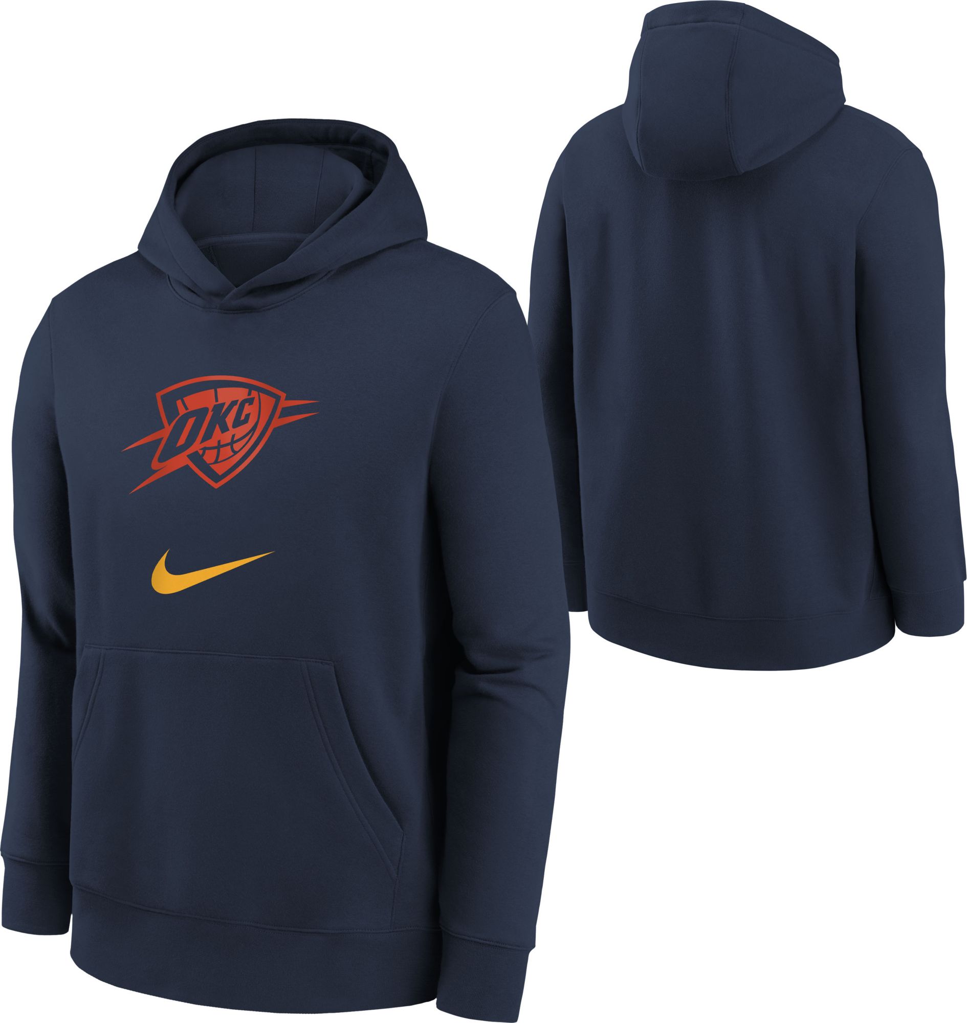 Nike Youth 2023-24 City Edition Oklahoma City Thunder Pullover Hoodie