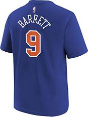 Nike Youth 2023-24 City Edition New York Knicks RJ Barrett #9 Blue T-Shirt product image