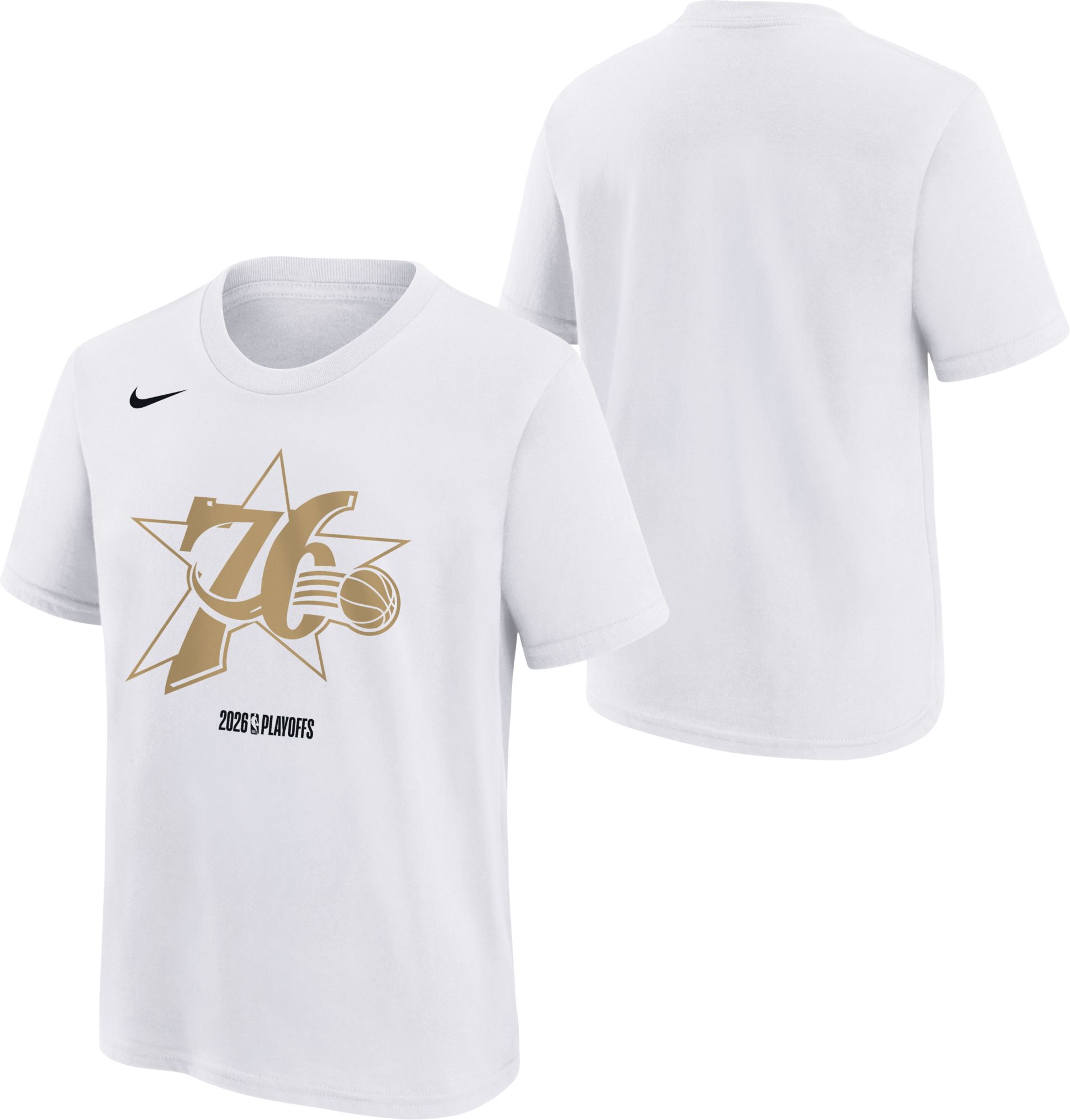 Nike Youth '76' 2025-26 NBA Playoffs Philadelphia 76ers Mantra T-Shirt product image