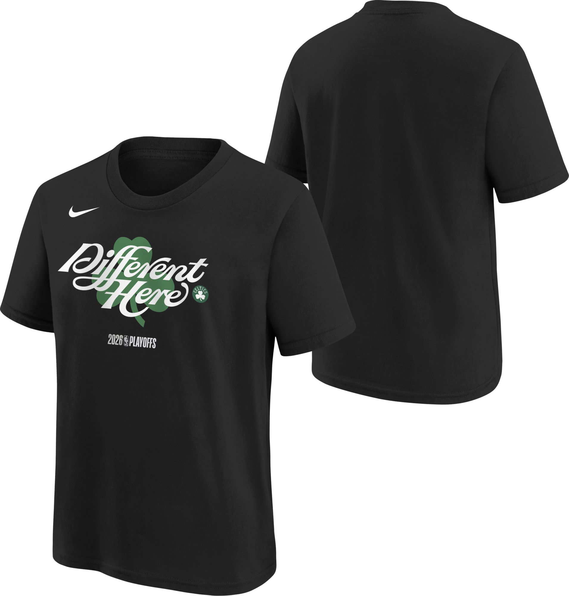 Nike Youth 'Different Here' 2025-26 NBA Playoffs Boston Celtics Mantra T-Shirt product image
