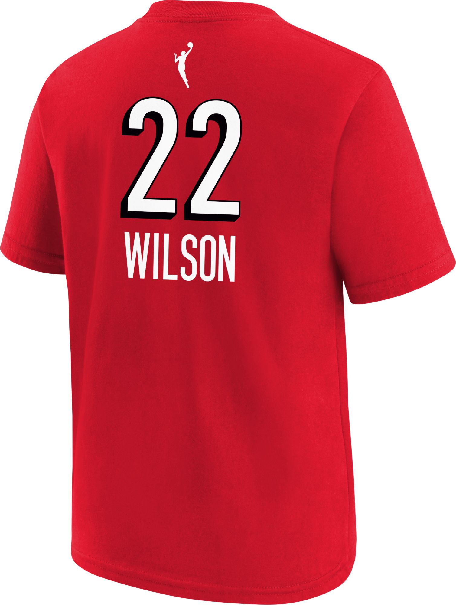 Nike Youth Las Vegas Aces Red A'ja Wilson #22  Rebel T-Shirt product image