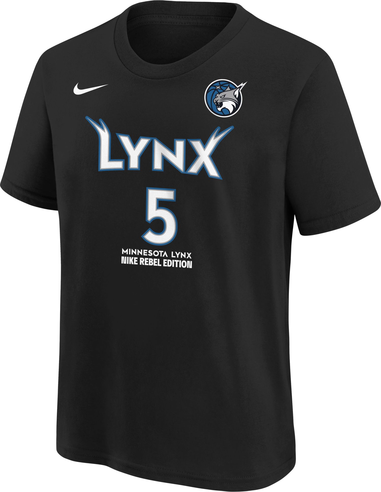 Nike Youth Minnesota Lynx Black Olivia Miles #5  Rebel T-Shirt product image