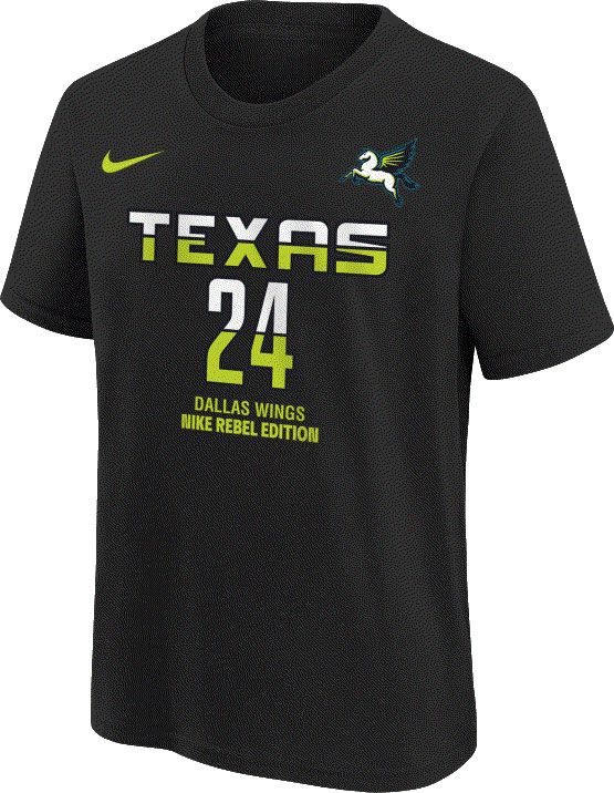 Nike Youth Dallas Wings Arike Ogunbowale #24 Rebel T-Shirt product image