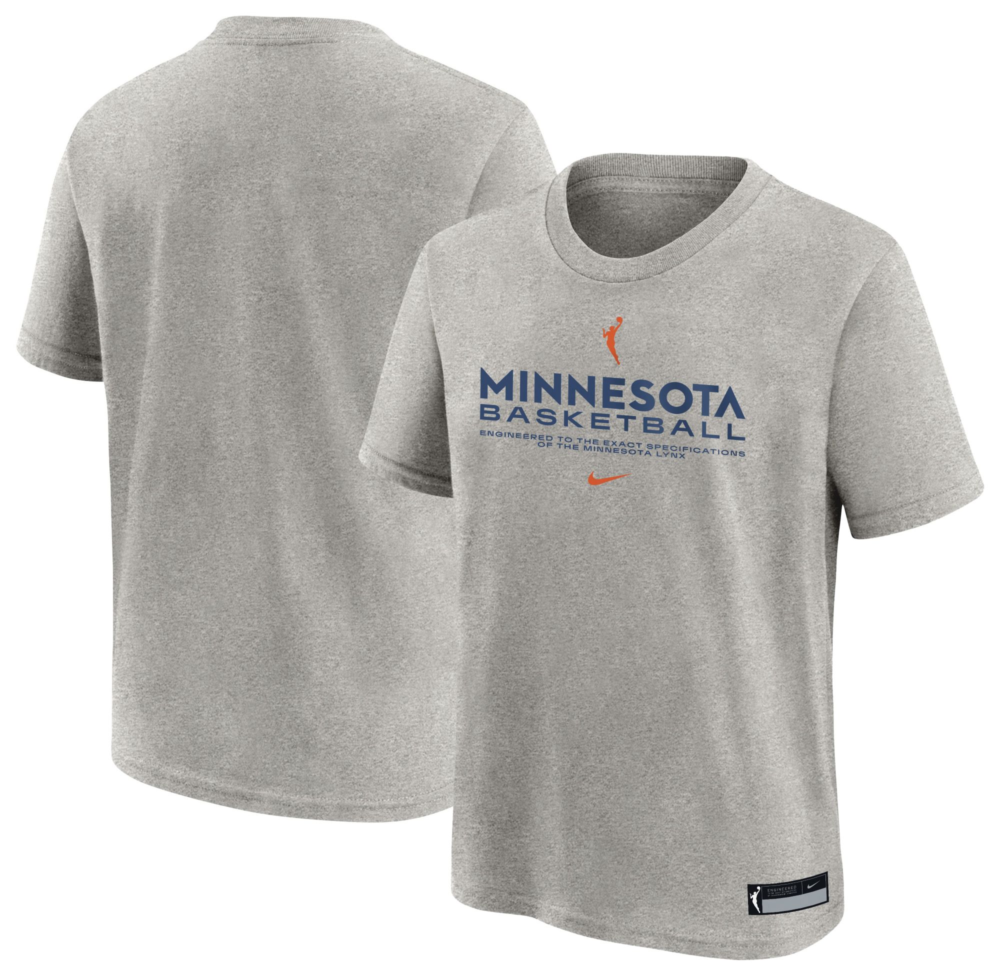 Nike Youth Minnesota Lynx Gray Practice T-Shirt product image