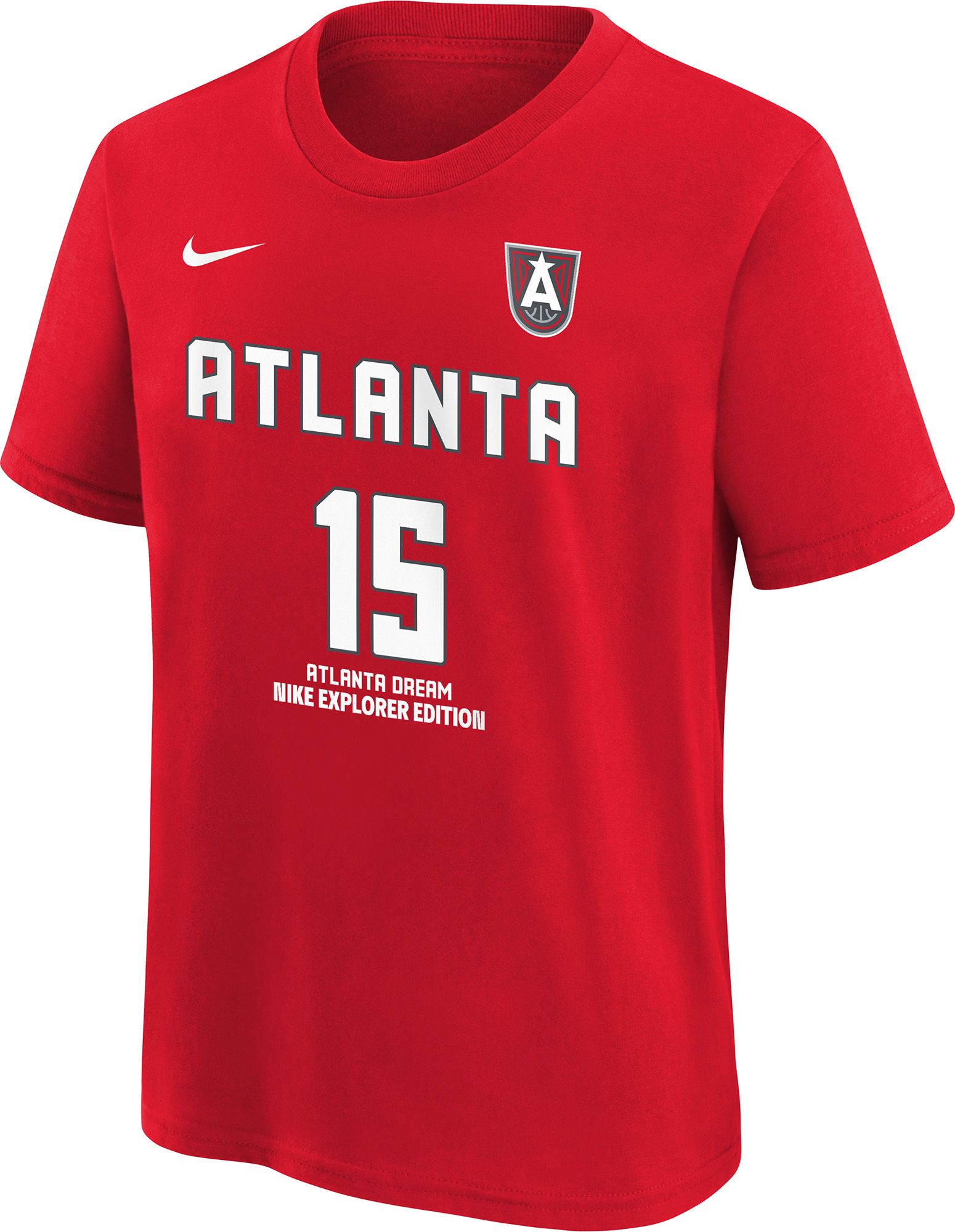 Nike Youth Atlanta Dream Red Allisha Gray #15 T-Shirt | Dick's