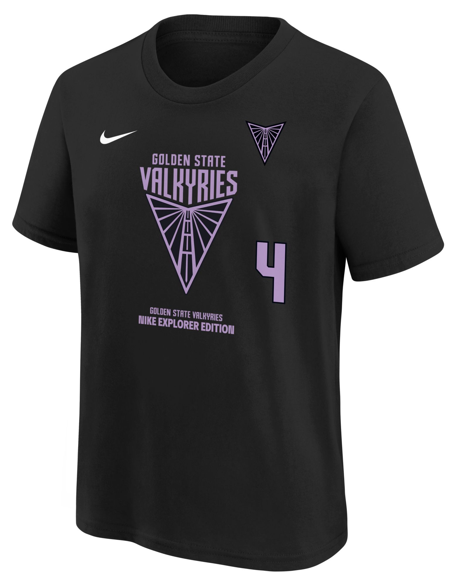 Nike Youth Golden State Valkyries Juste Jocyte #4 Black T-Shirt product image