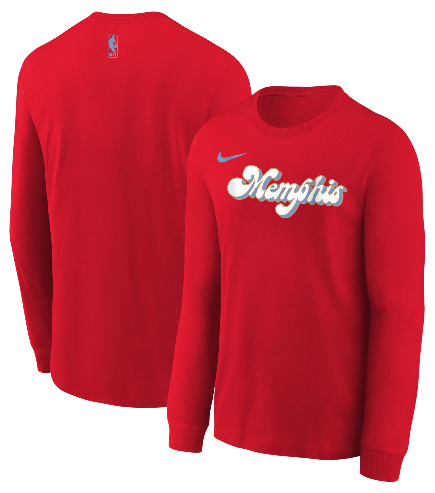 Nike Youth 2024-25 City Edition Memphis Grizzlies Essential Long Sleeve T-Shirt product image