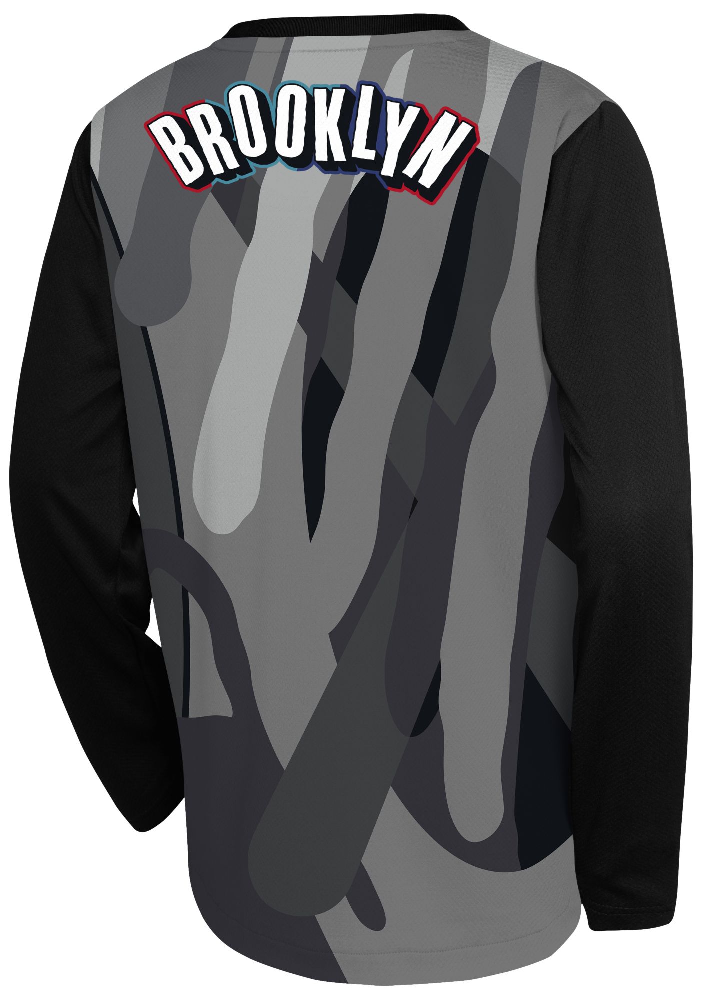 Nike Youth 2024-25 City Edition Brooklyn Nets Program Long Sleeve T-Shirt product image