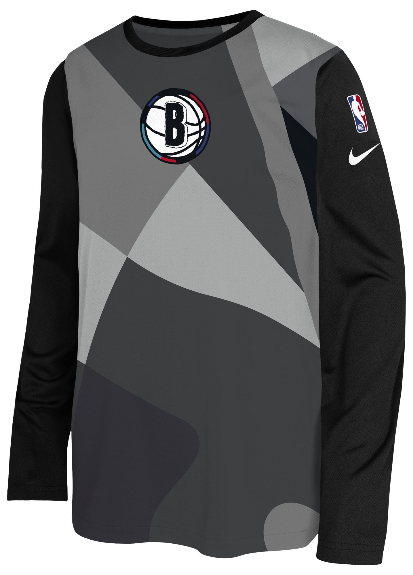 Nike Youth 2024-25 City Edition Brooklyn Nets Program Long Sleeve T-Shirt product image