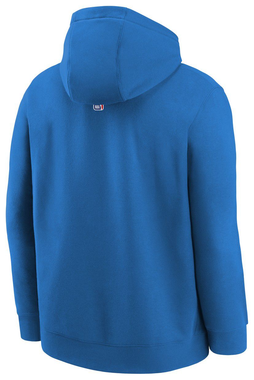 Nike Youth Oklahoma City Thunder Blue Club Logo Fleece Pullover Hoodie product image