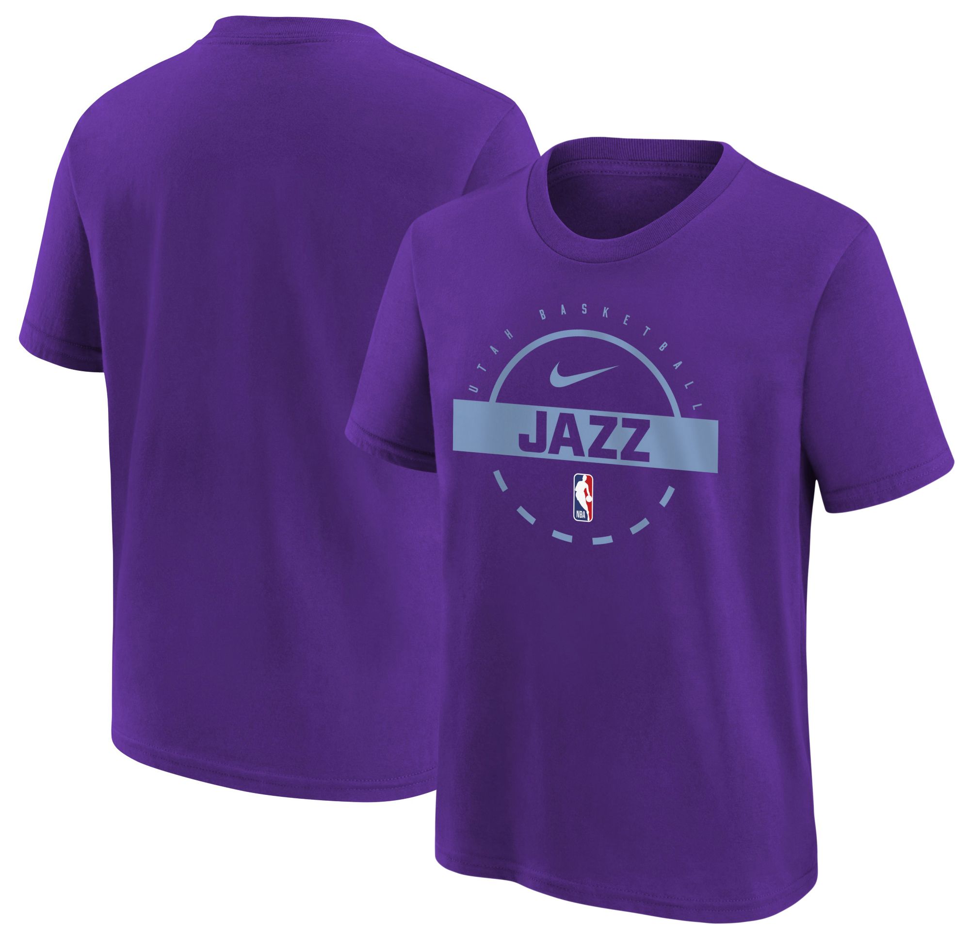 Nike Youth Utah Jazz Purple On Court Practice Long Sleeve T-Shirt product image