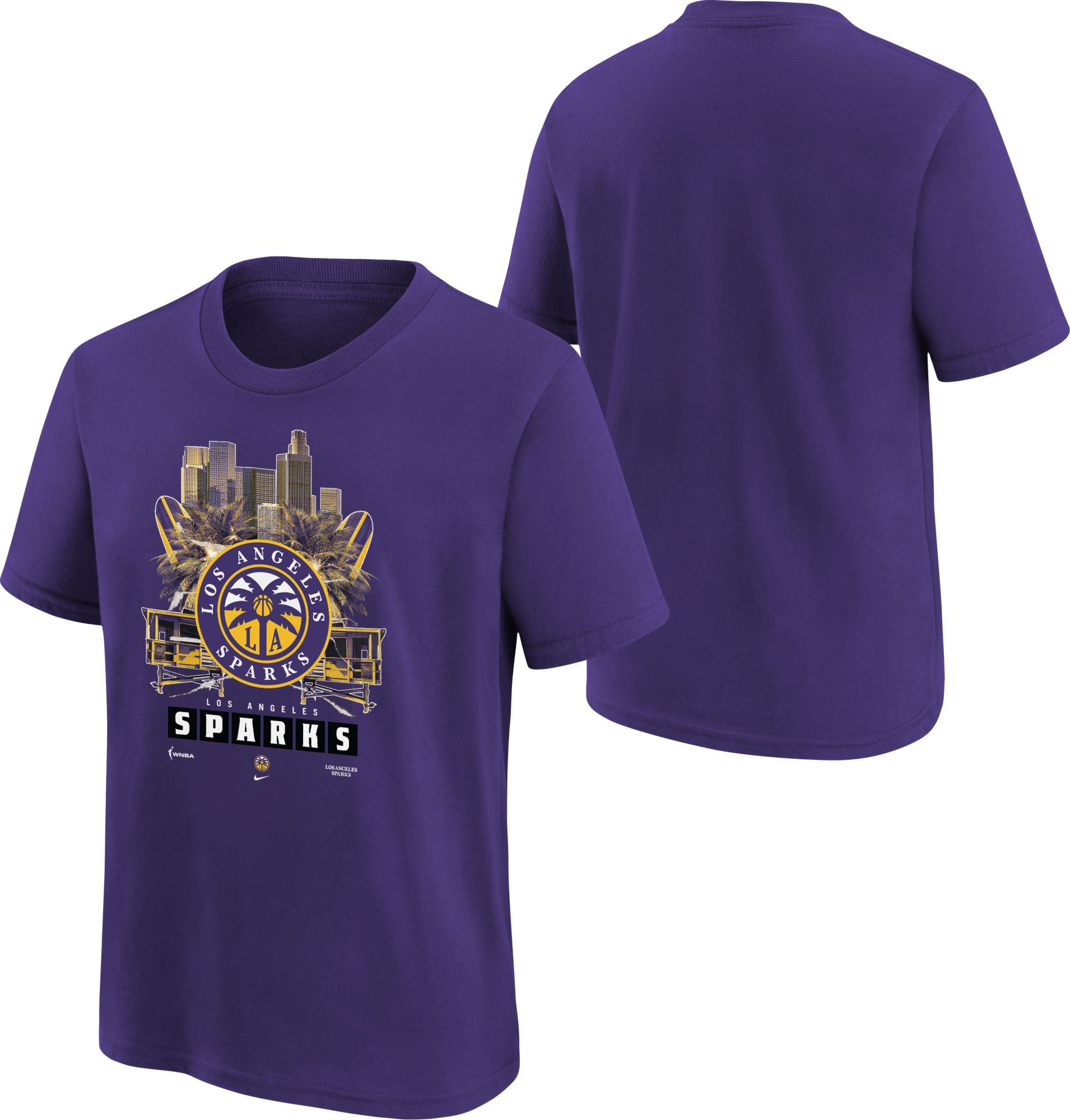 Outerstuff Youth Los Angeles Sparks Purple Logo T-Shirt product image