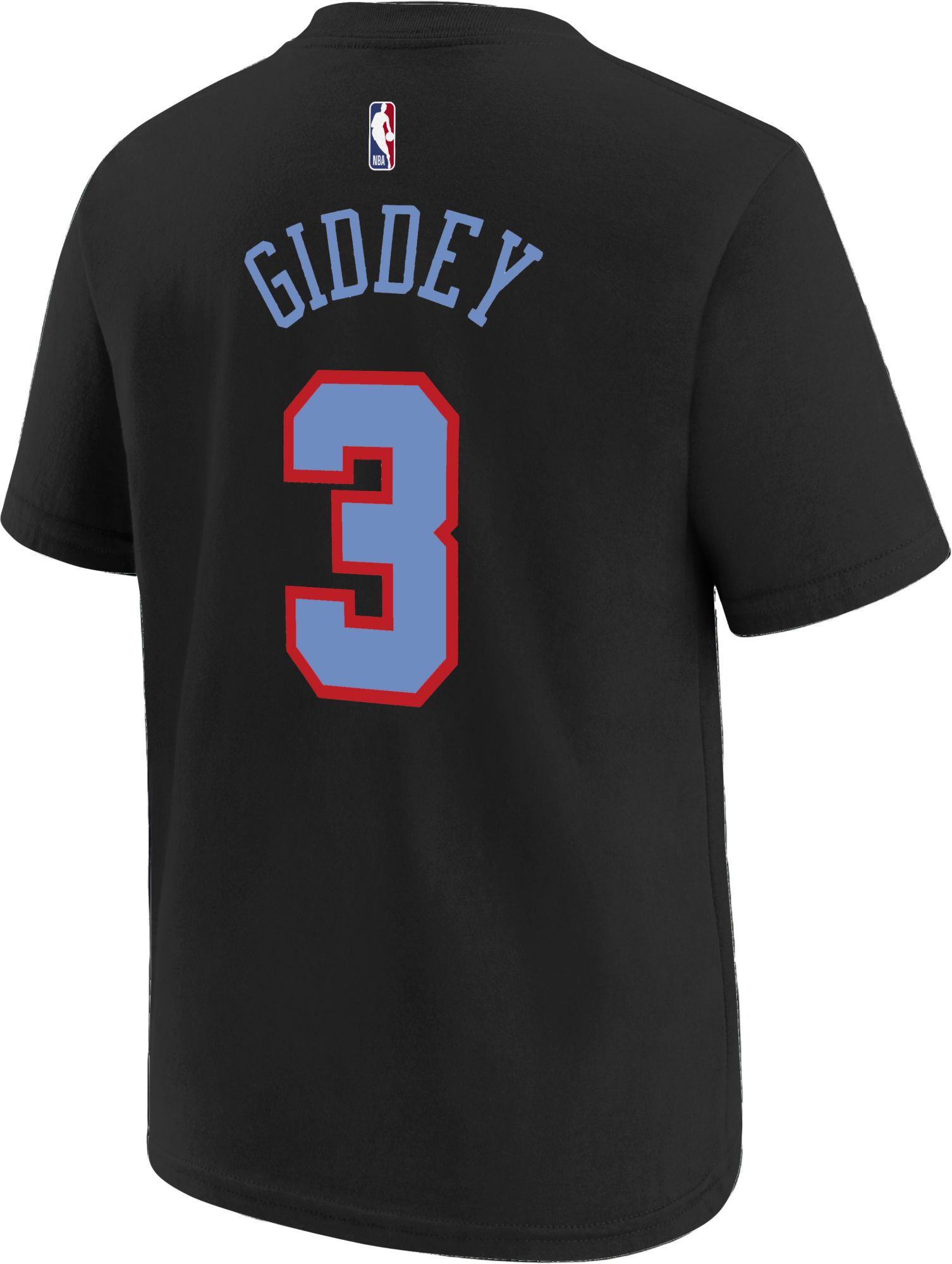 Nike Youth 2025-26 City Edition Chicago Bulls Josh Giddey #3 T-Shirt product image